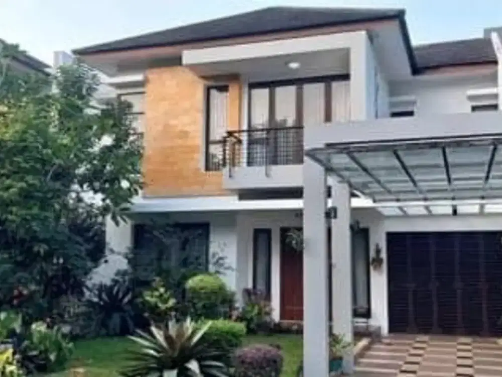 dijual rumah mewah komplek BSD Serpong tangsel