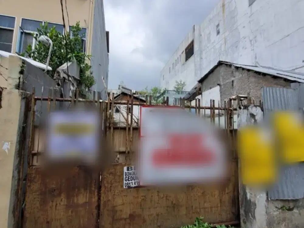 dijual tanah 50 persen dibawah njop Cideng Jakarta pusat