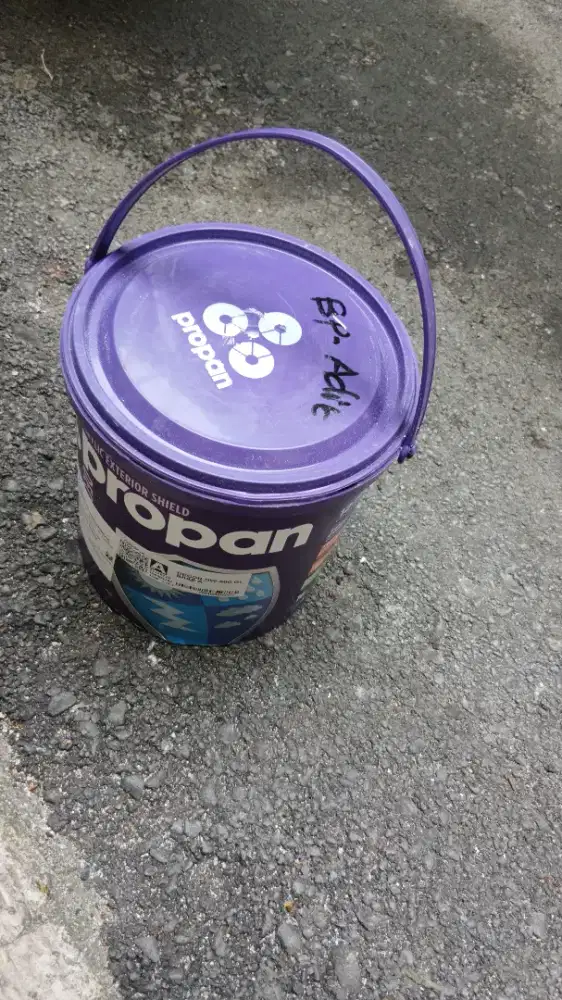 Cat Propan Abu Muda Segel