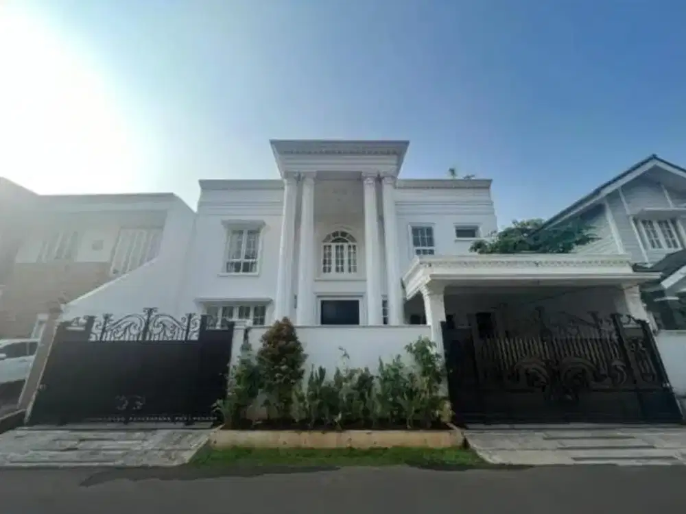 dijual rumah mewah clasic modern komplek permata hijau jakarta selatan