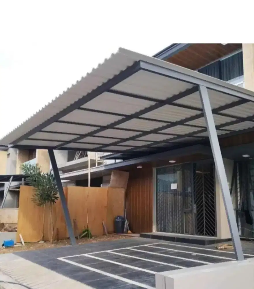 Kanopi garasi atap aredelon