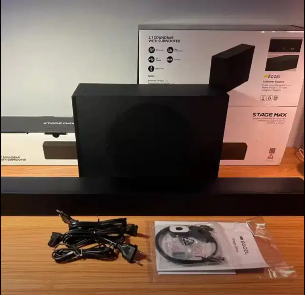 Eggel stage max 120 watt