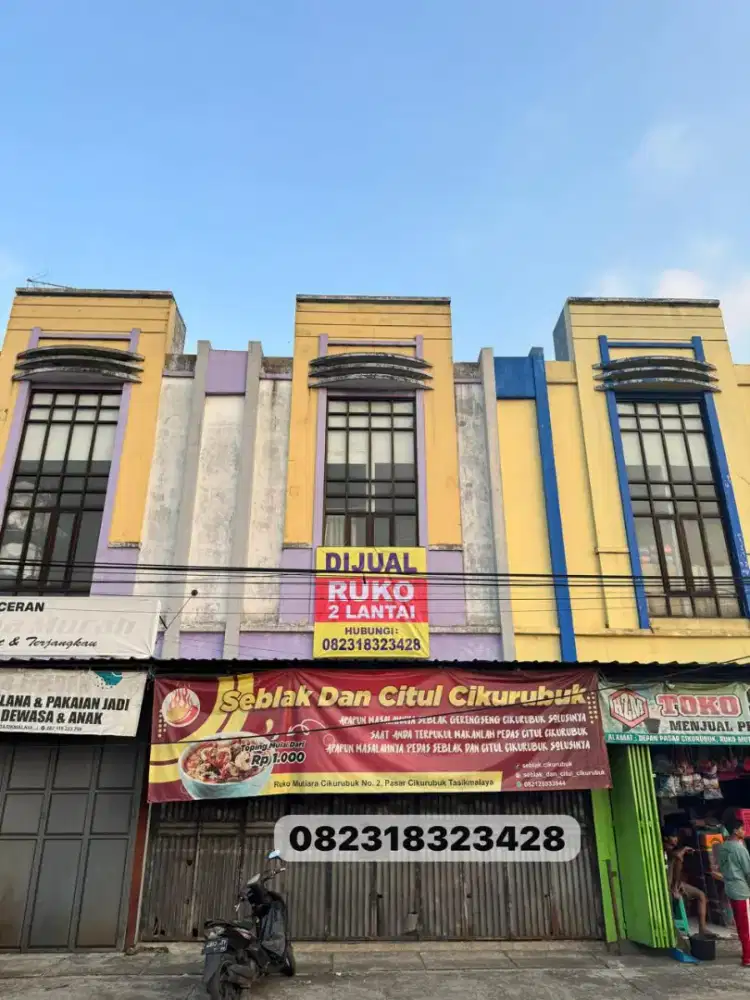 DIJUAL RUKO SIAP PAKAI - LOKASI PINGGIR JALAN RAYA