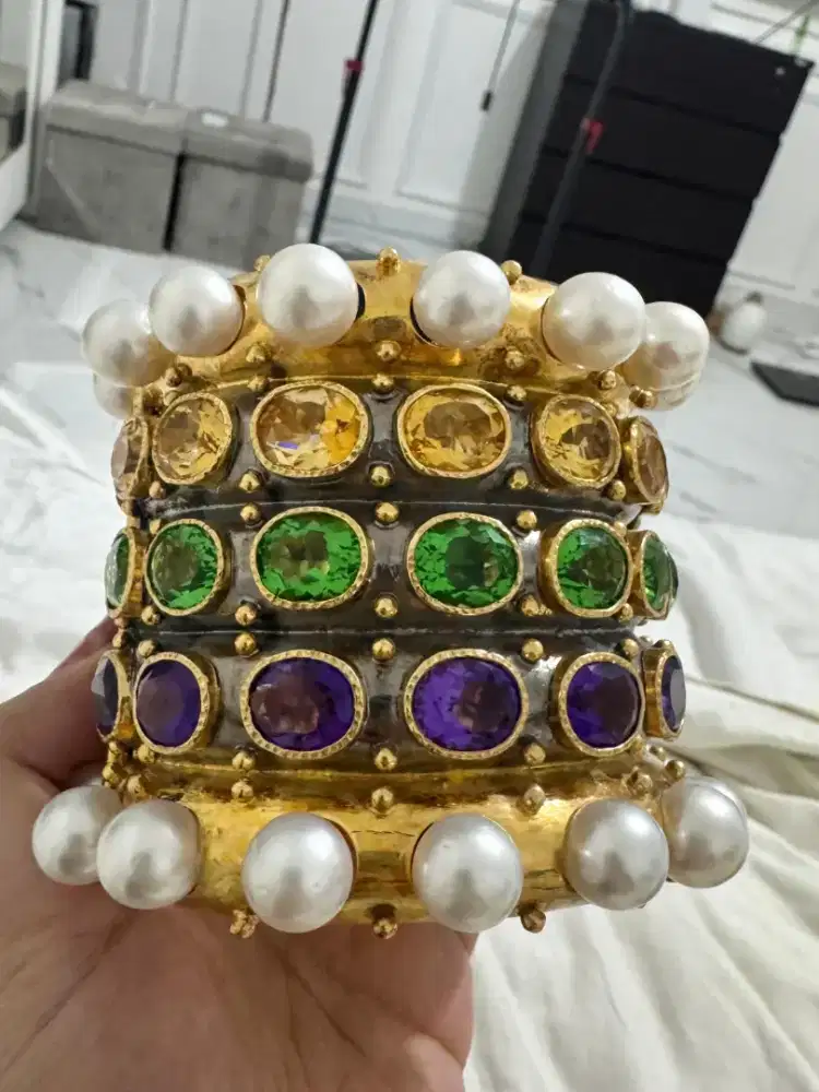 Gelang mutiara buatan bali