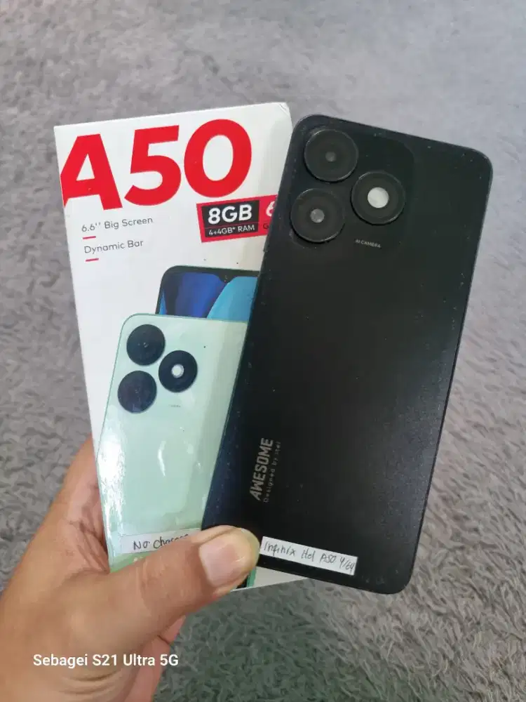 Itel A50 Ram 8GB 4+4/64GB Murah Siap Pakai (Lokasi Cicaheum) Dibaca