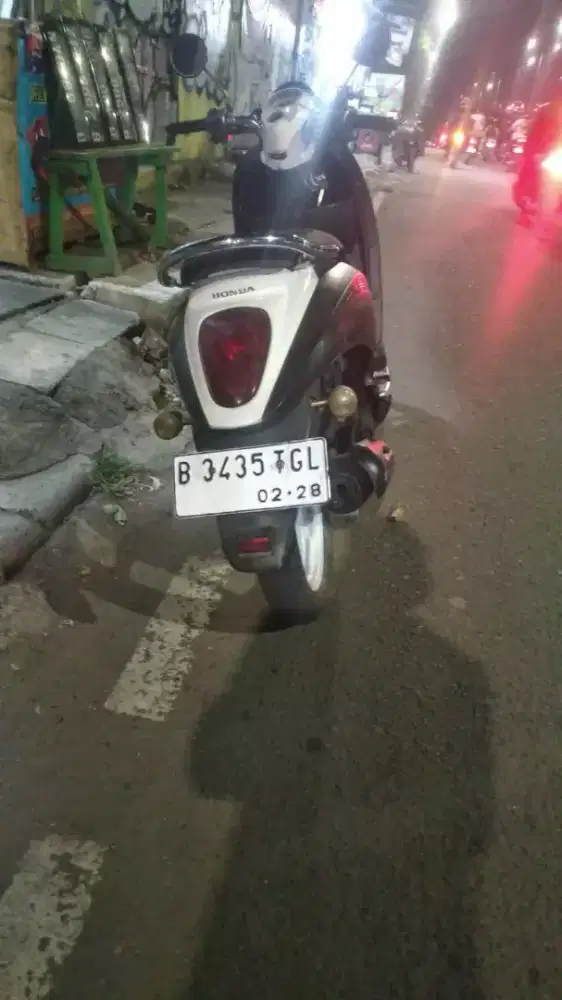 HONDA SCOOPY KARBU TH 2011 MESIN CVT HALUS STATER HIDUP