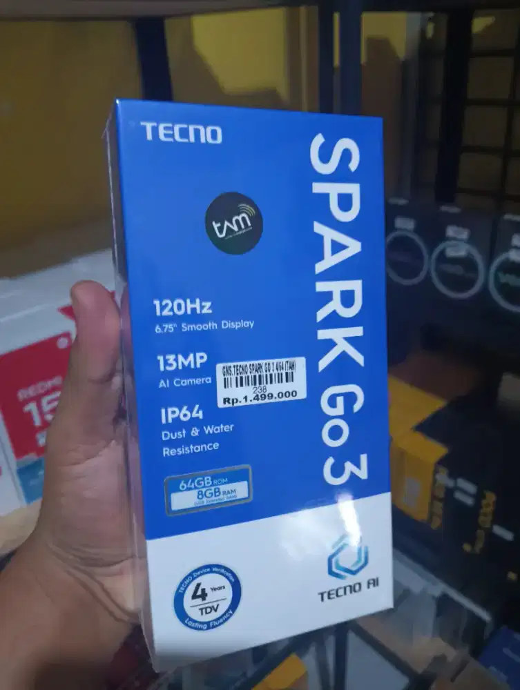 TECNO SPARK GO 3 4/64 | ATLANTIS DAHSYAT