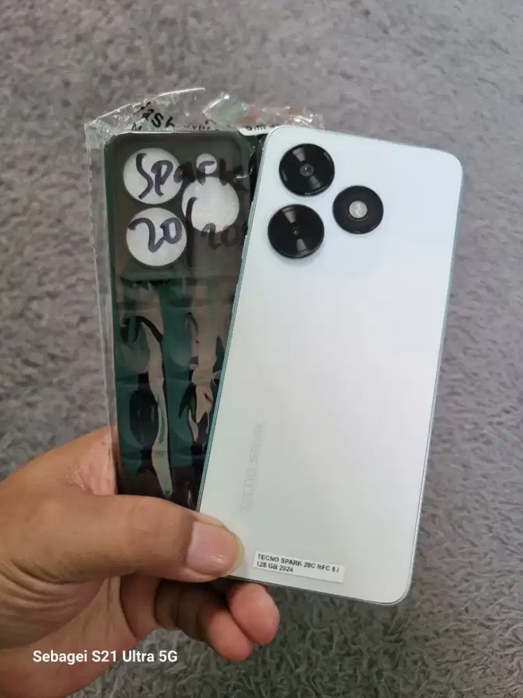 Tecno Spark 20C NFC 16GB 8+8/128GB Murah Siap Pakai (Lokasi Cicaheum)