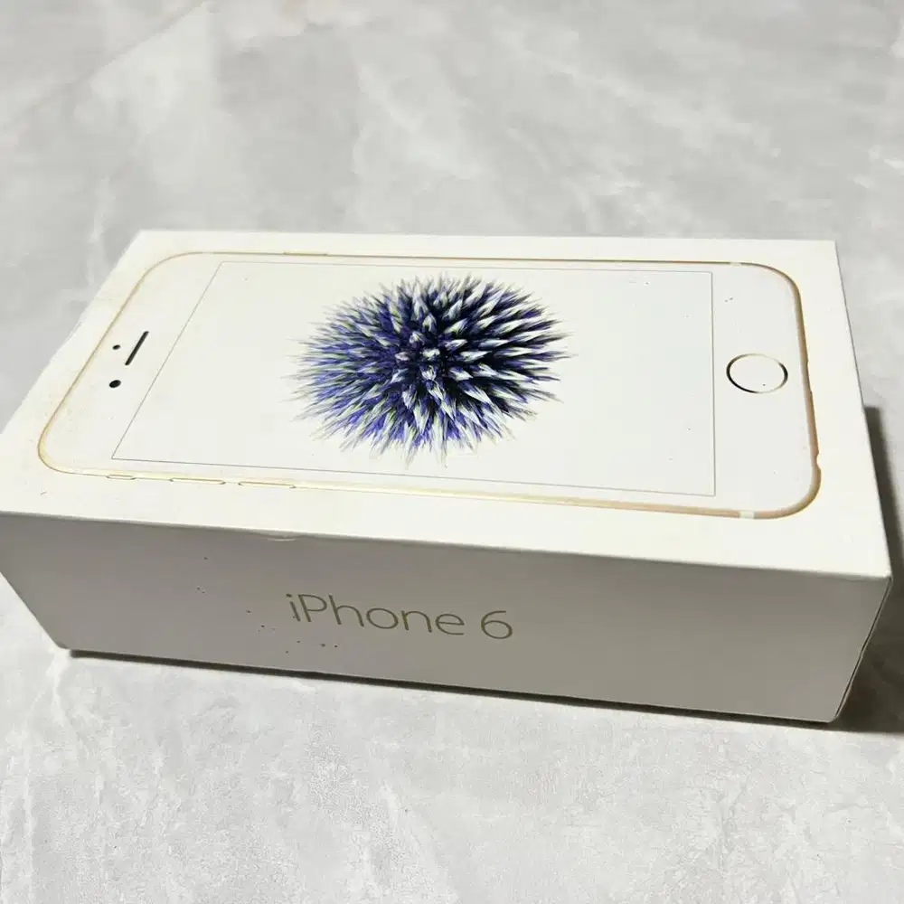 iPhone 6 32GB Gold Fullset Box + Charger