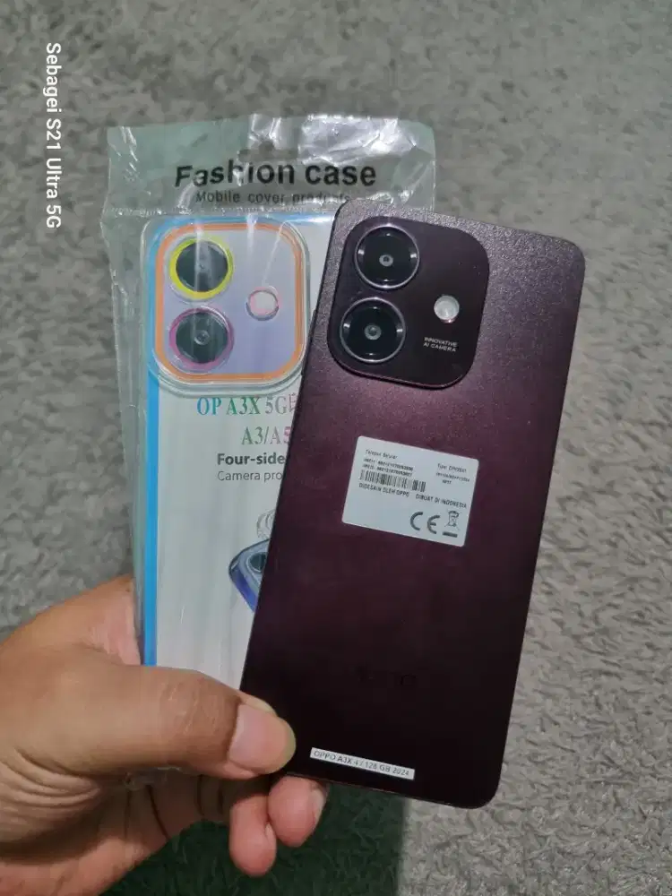 Oppo A3X Ram 8GB 4+4/128GB Murah Siap Pakai (Lokasi Cicaheum) Dibaca