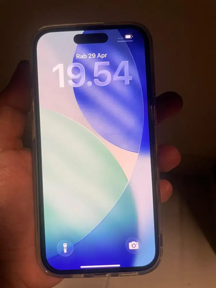 Iphone 15 biru 128GB