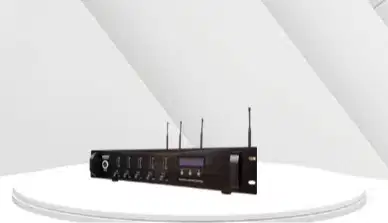 Microphone Conference Wireless Digital AUDERPRO AP-9000R, Pakai Batrei