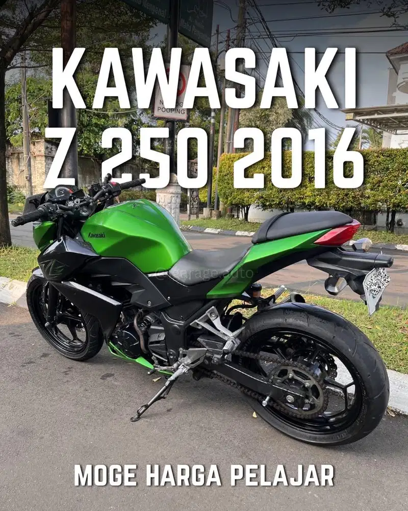 KAWASAKI Z250 FI LOW KM (15000) KONDISI MULUS