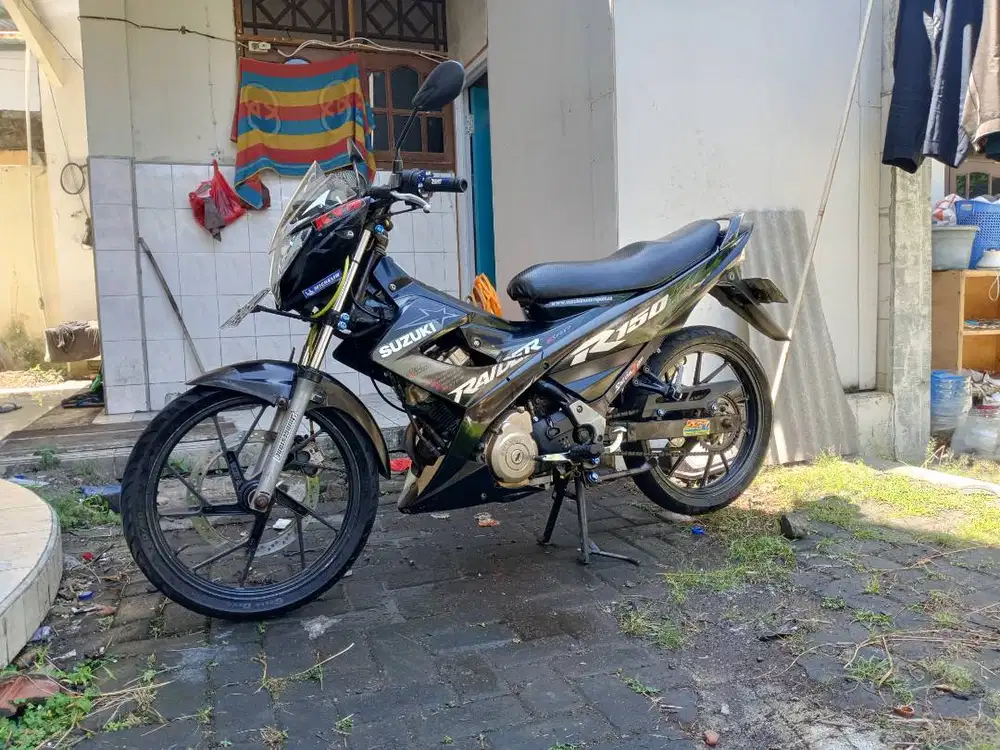 Satria Fu facelift tahun 2014 pajak of 2025 ss lengkap plat A