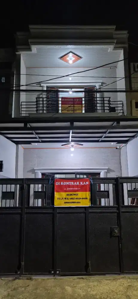 RUMAH DISEWAKAN SELESAI DI RENOVASI SKTR 1TH YG LALU