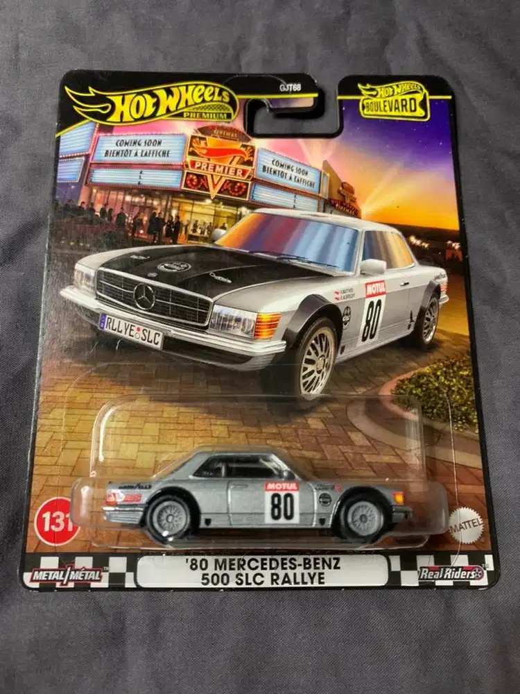 HotWheels '80 Mercedes-Benz 500 SLC Rallye
