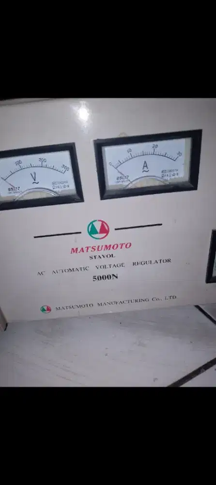 Dijual stabilizer 5000 n tinggal pakai