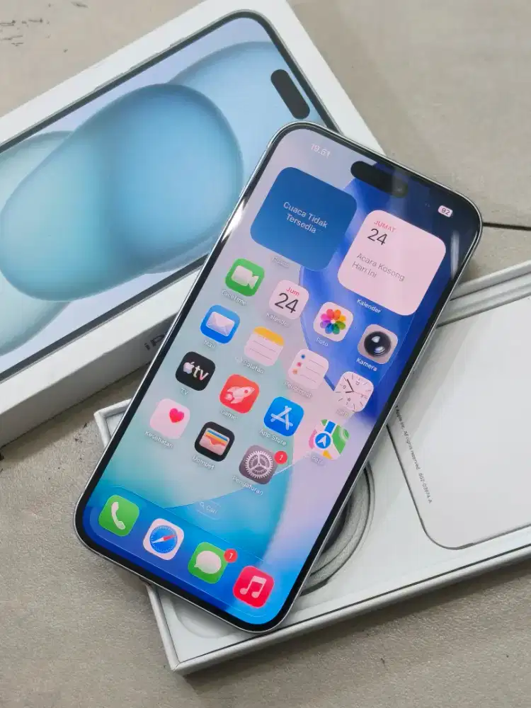 iPhone 15 Plus 128GB Fullset All Operator TT/BT