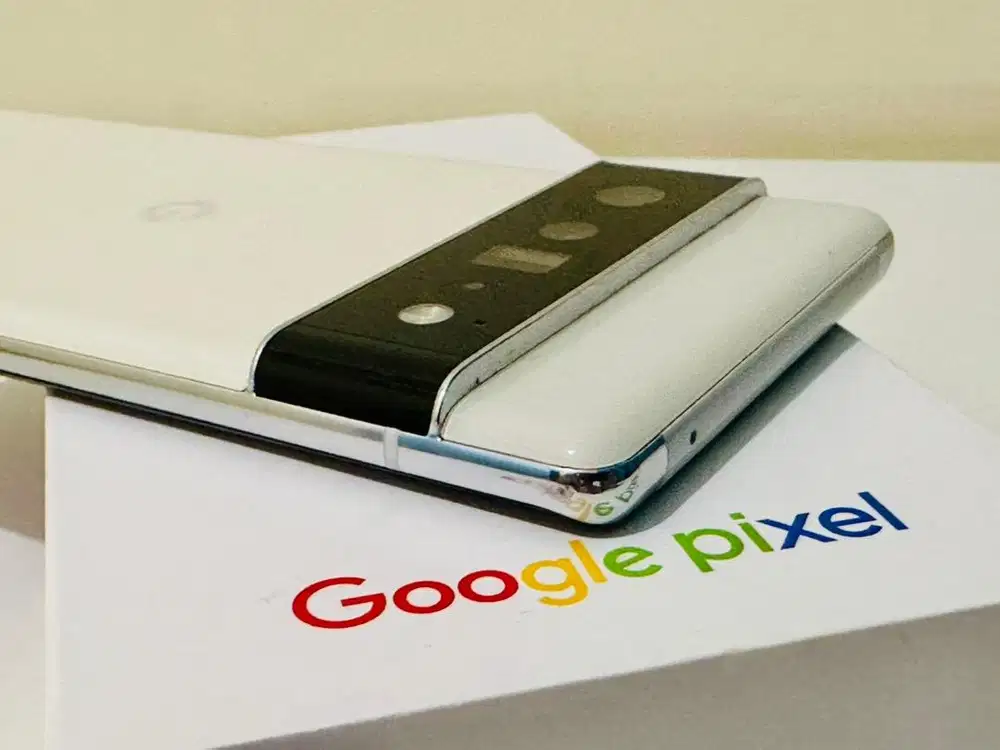 Google Pixel 6 Pro 12GB/128GB Fullset Mulus Sinyal Permanen