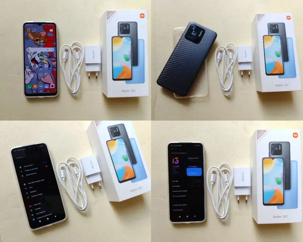 REDMI 10C 4+1/64GB FULLSET NOMINUS