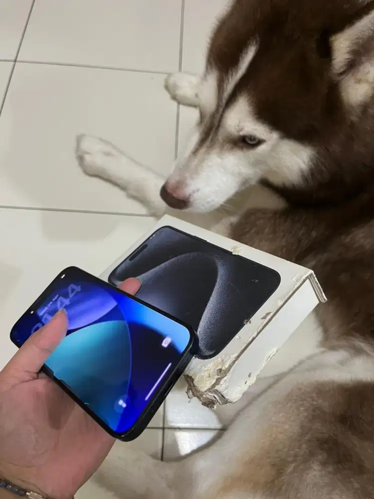 Dijual Iphone 15 Pro (128gb) Blue Titanium