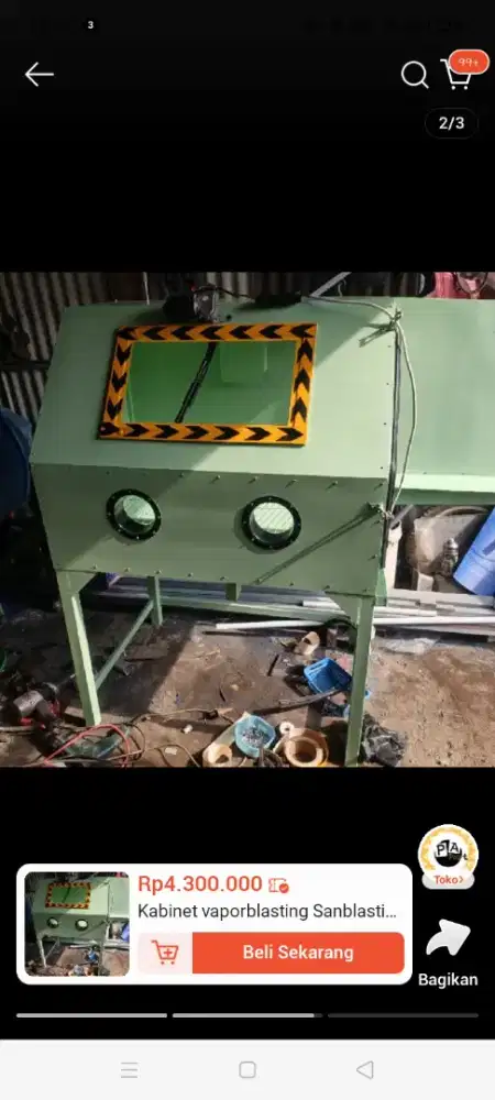 Jasa pembuatan mesin favorblasting sandblasting