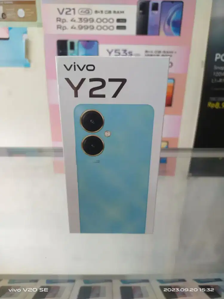 Vivo Y27 Ram 6GB+6GB/128 GB Helio G85 Camera 50 MP Garansi Resmi