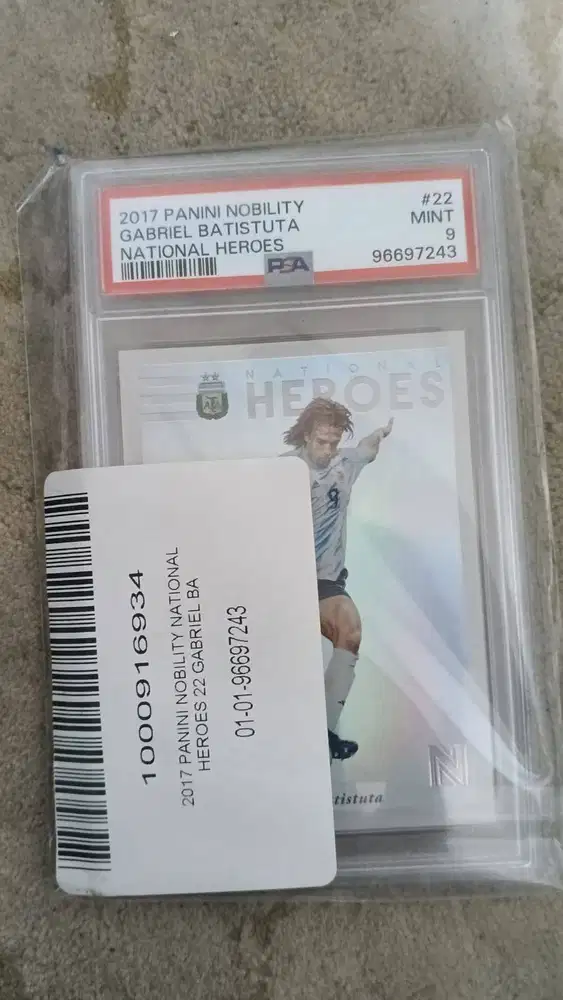 Kartu Bola Gabriel Batistuta
