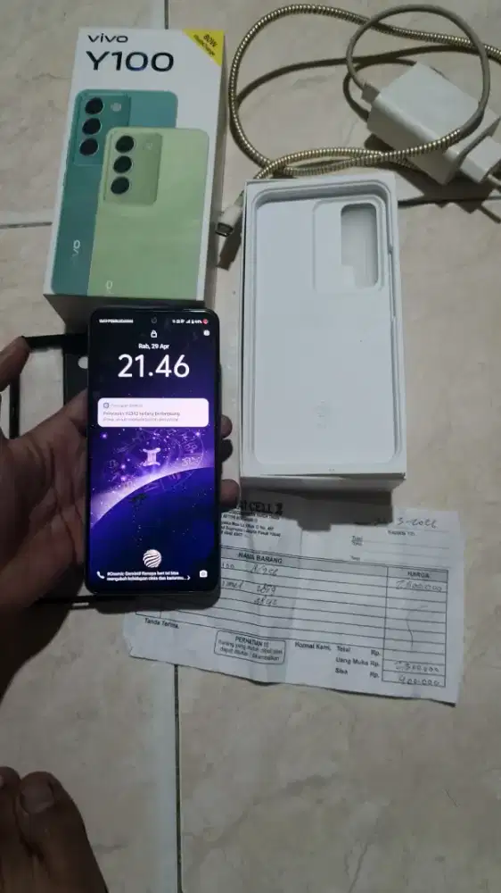 Vivo y100 fulset
