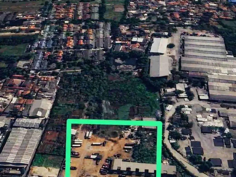 Dijual Lahan Komersial Akses Kontainer Di Bantar Gebang Bekasi
