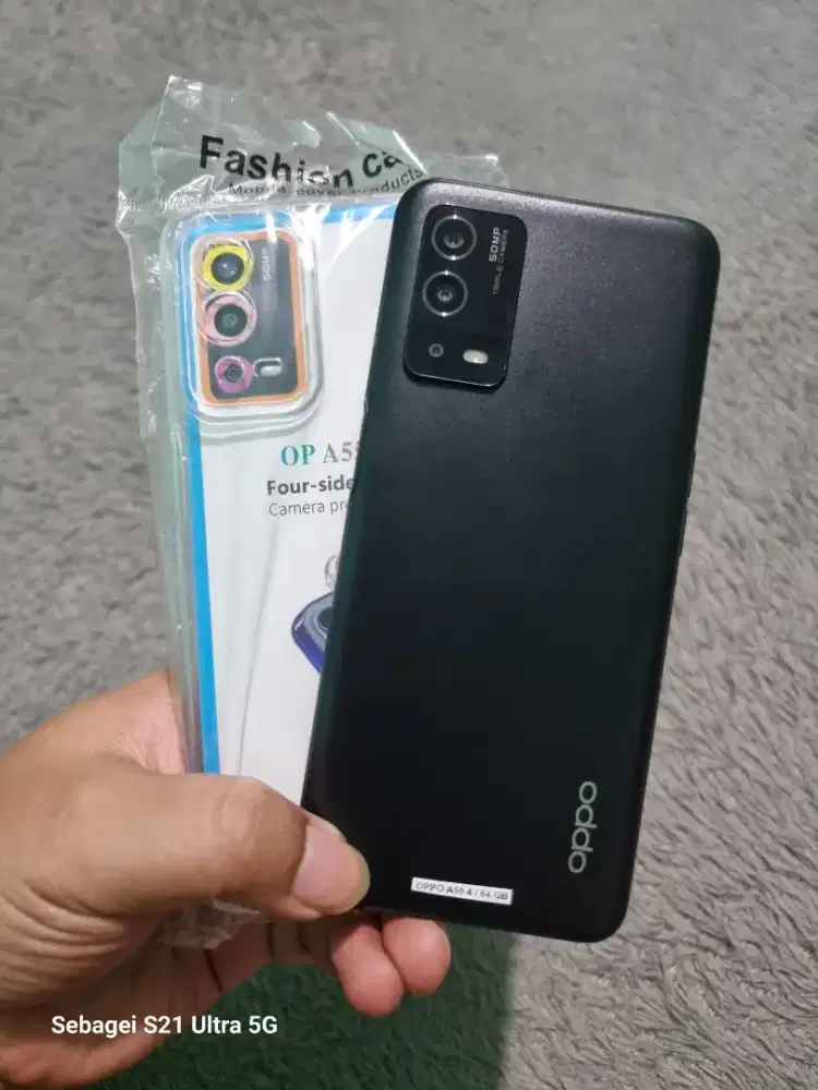 Oppo A55 Ram 4+3/128GB Murah, Garansi Inter, Siap Pakai (Lok Cicaheum)