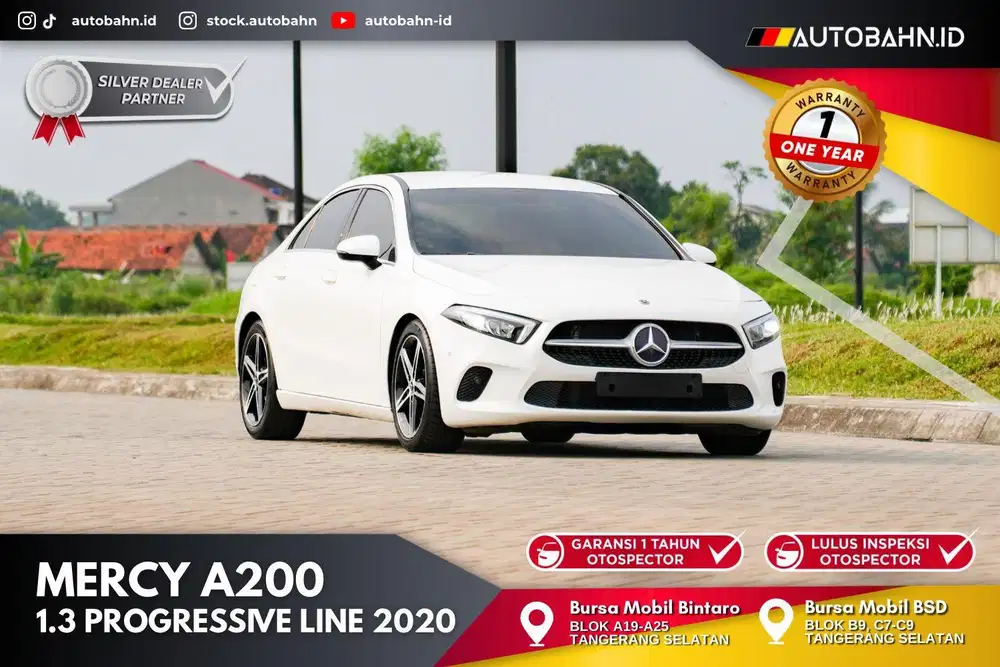 Ambient Light! Mercedes Benz A200 Progressive Line Sedan 2020 x1 320i