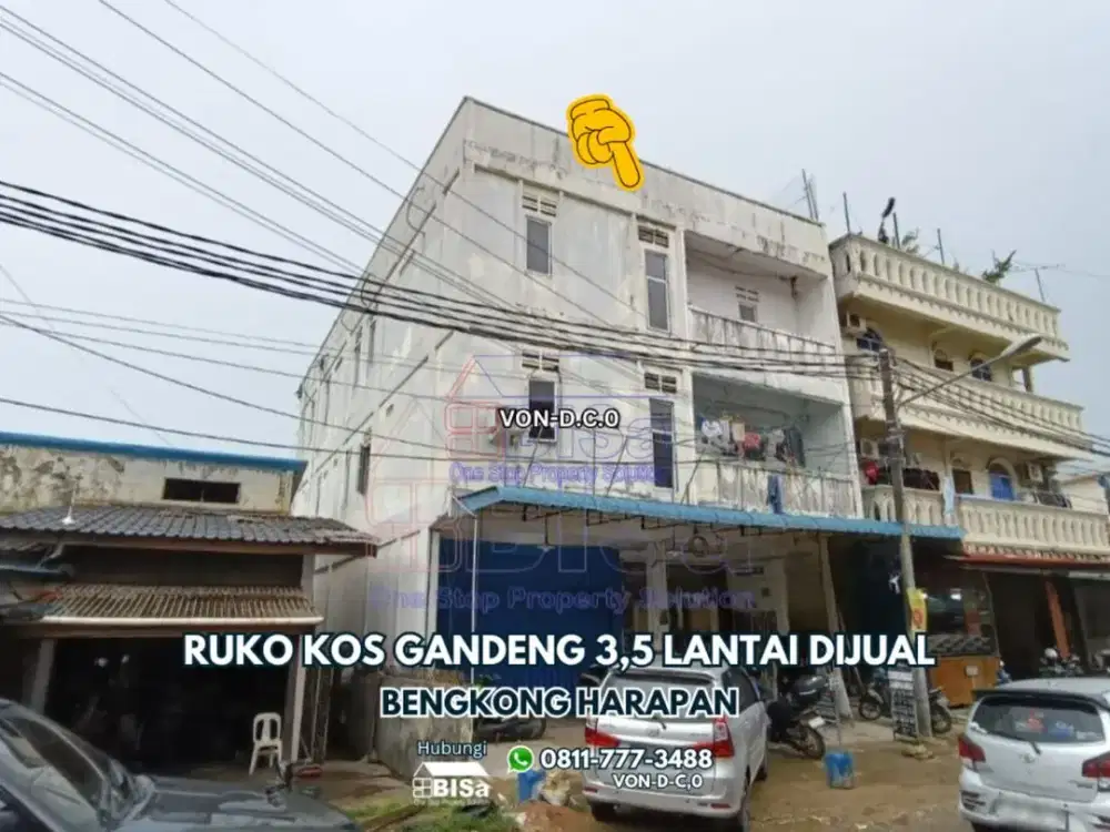 Ruko Kos Gandeng 3,5 Lantai di Bengkong Harapan