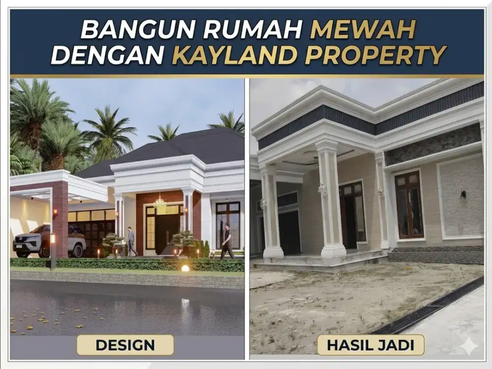 Bangun Rumah Mewah Rapi Presisi Sesuai Gambar Kerja | No Drama Tukang No Ribet