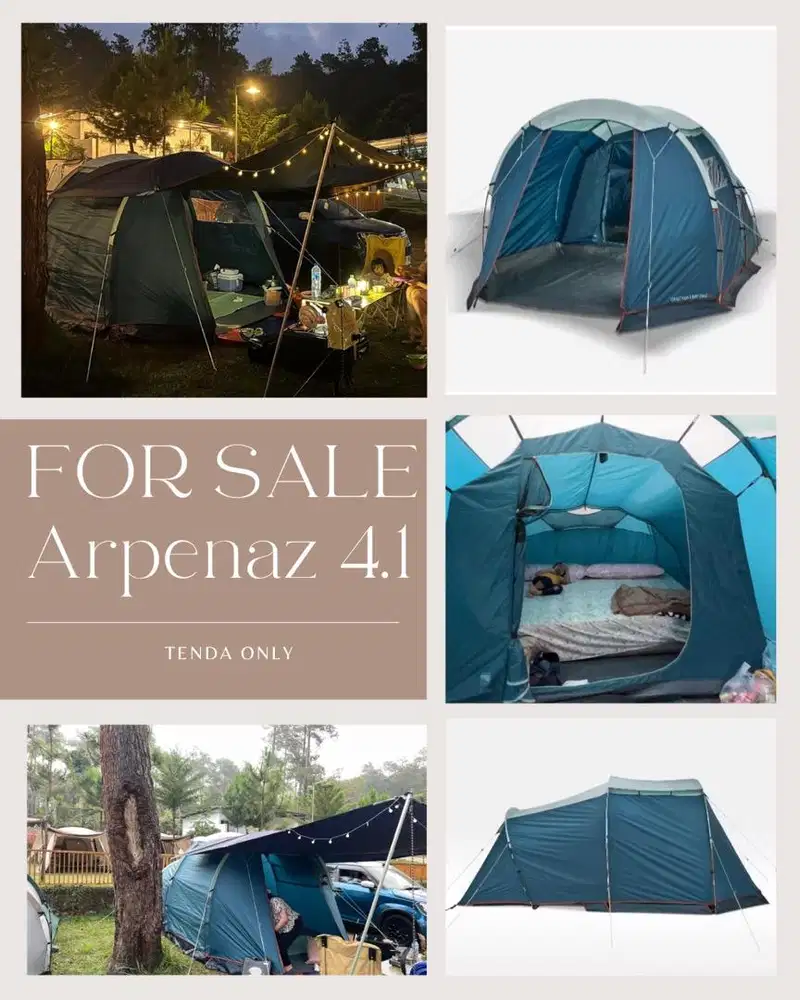 Tenda Camping Arpenaz 4.1 QUECHUA