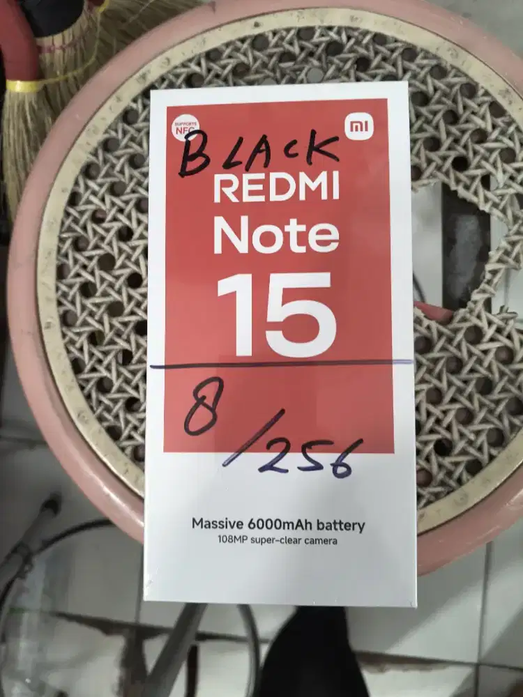 Xiaomi note 15 8/256 new resmi