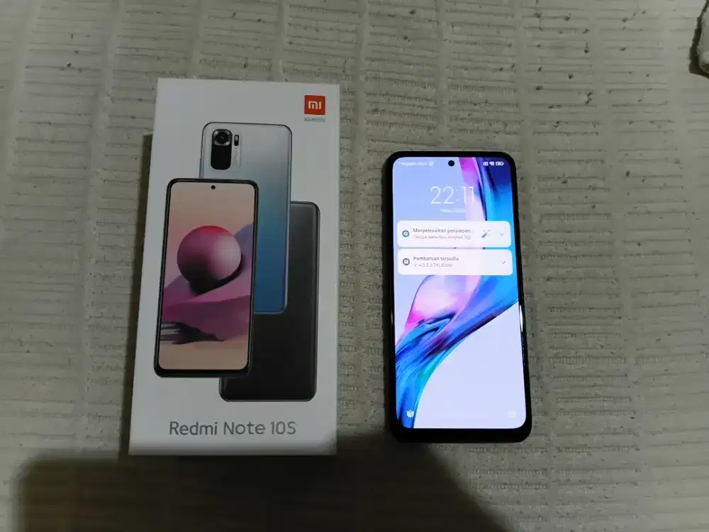 Dijual xiaomi redmi note 10 s 6/ 64 gb