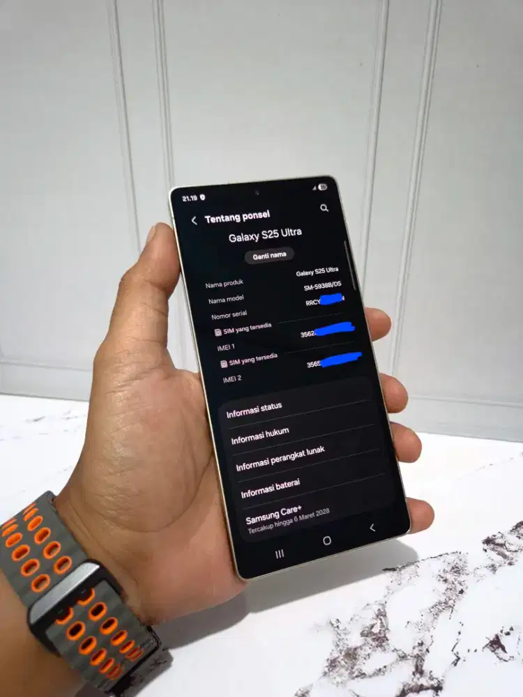 Samsung S25 Ultra 12/512 Resmi SEIN Garansi ON 2028
