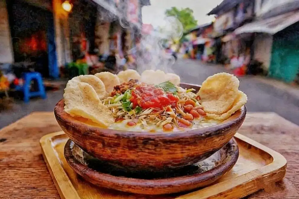 Bubur Ayam Murah & Enak isinya Banyak. Cocok untuk Sarapan pagi