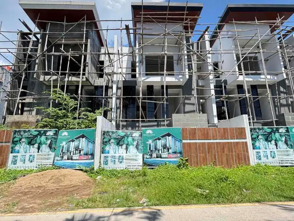 Rumah 3 Lantai Pettarani Makassar Dekat Poros Strategis