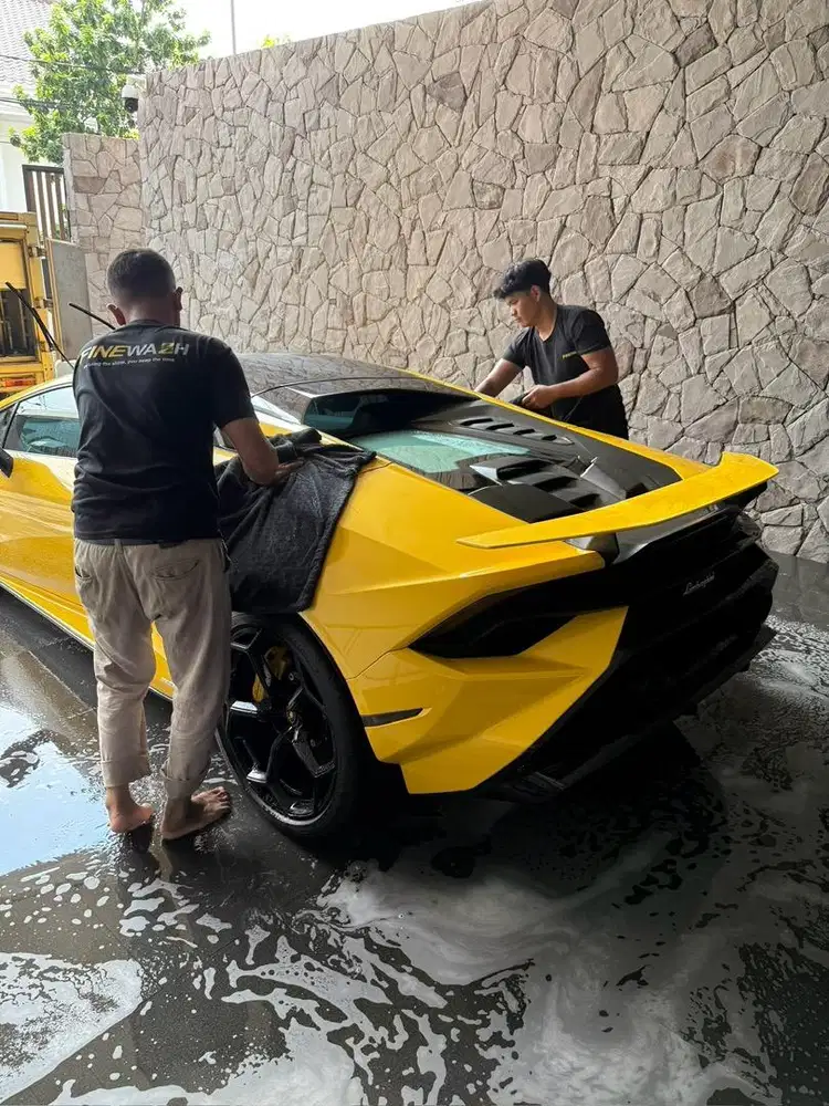 Driver + Cuci Mobil Mewah