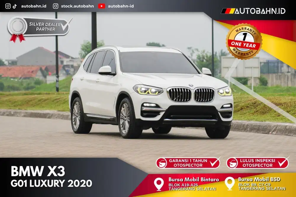 Odo Low 13K! BMW X3 xDrive20i Luxury G01 2020 Panoramic glc200 x1