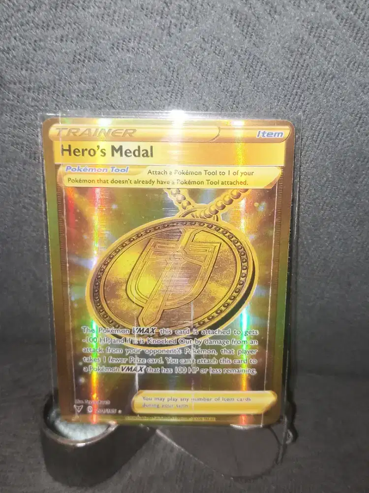 Hero's Medals Card Pokemon