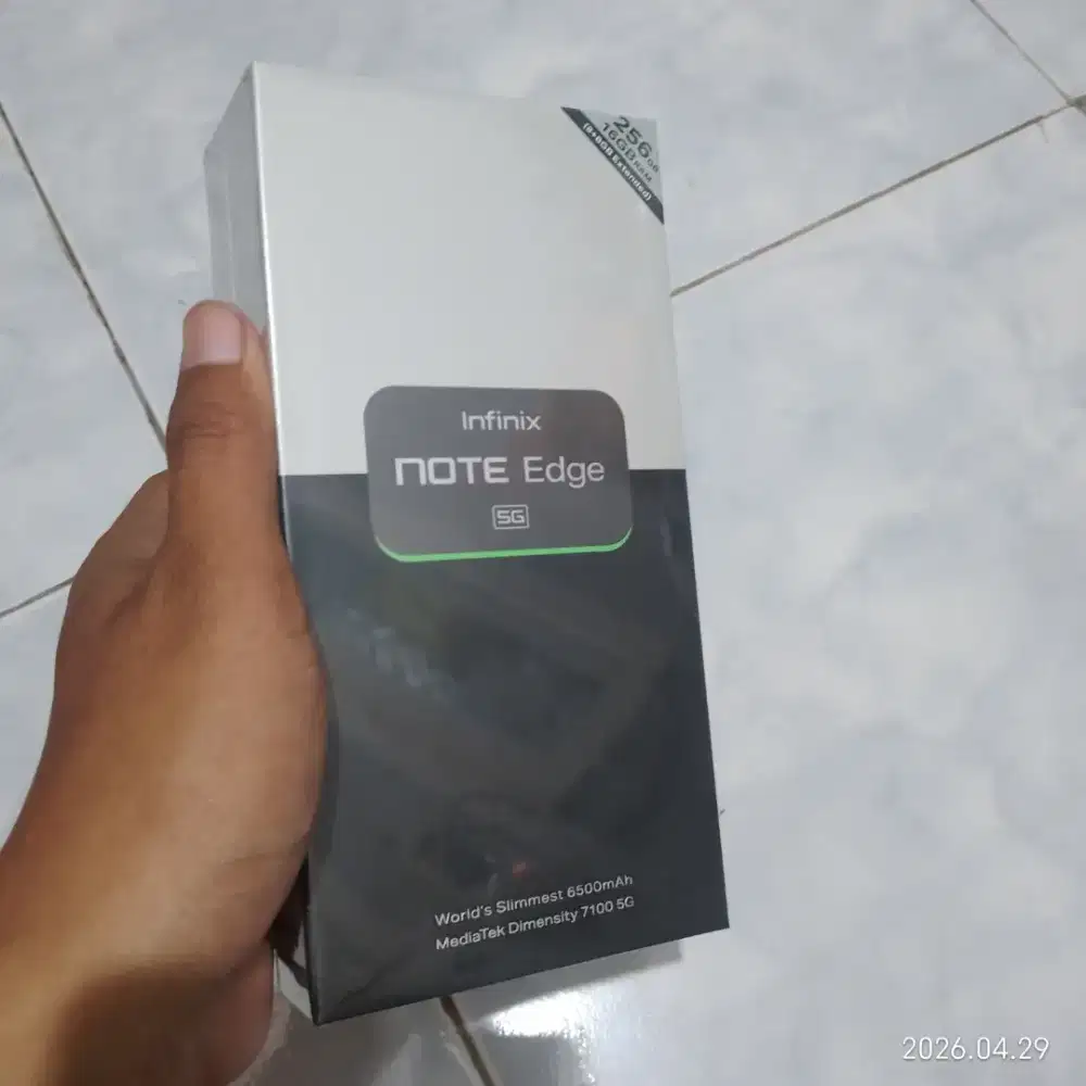 Infinix Note Edge 5G+ BARU