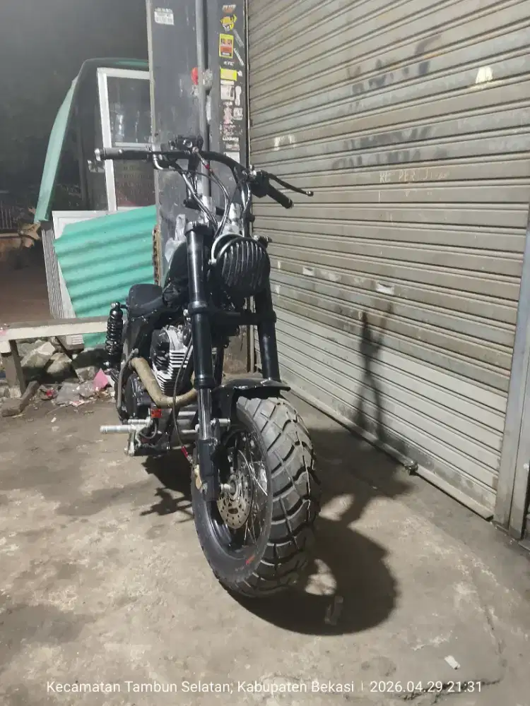 DI JUAL RANGKA MOTOR MONKEY BOBBER SCORPIO Z