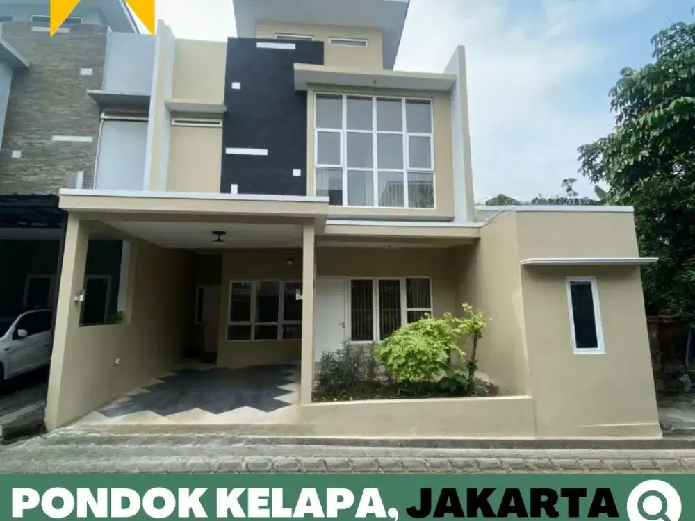 Rumah dijual Murah 2 Lantai, Pondok Kelapa, Jakarta Timur dekat Tol Becakayu
