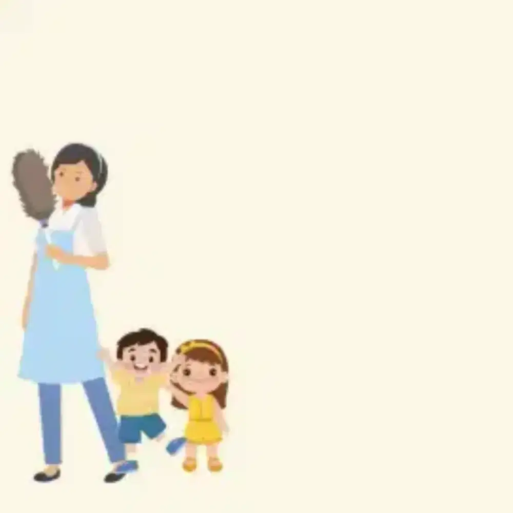 Serabutan jasa jaga anak atau beres rumah