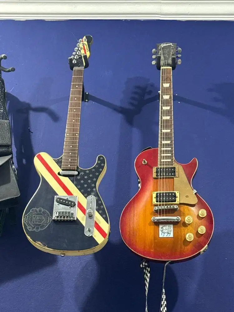 gitar electric gilmore dan gibson les paul