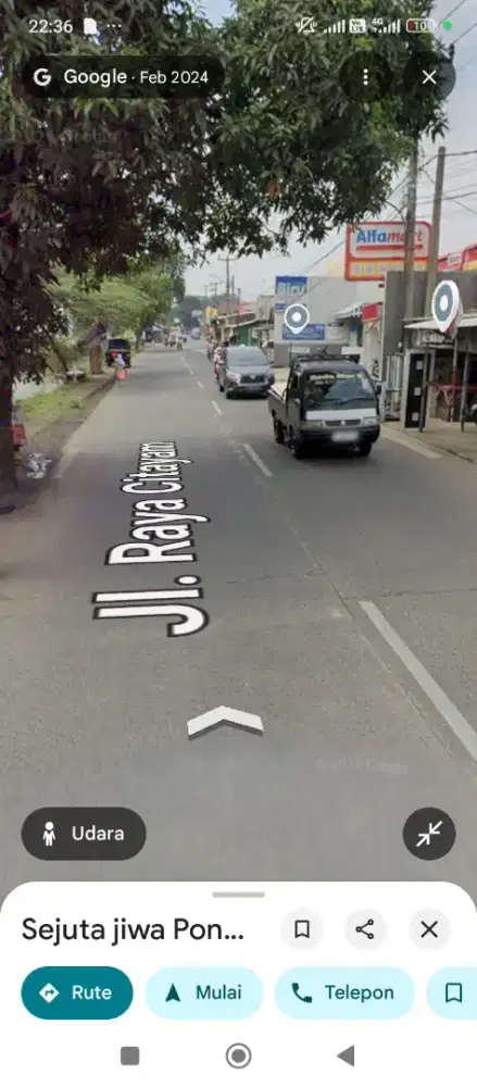 Kios hitung tanah kota depok D 05