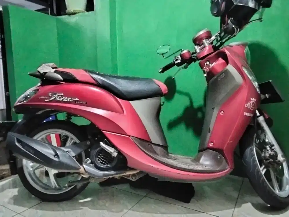 Motor Fino grande THN 2019 ss lengkap pajak on motor terawat